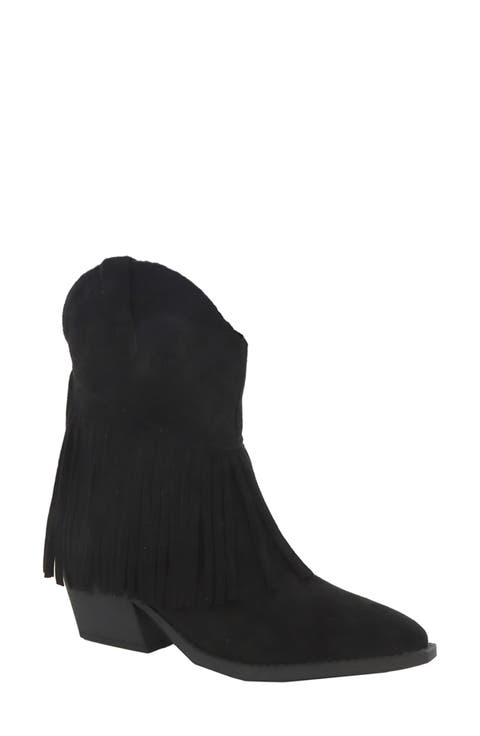 Fringe Western Bootie (Women)