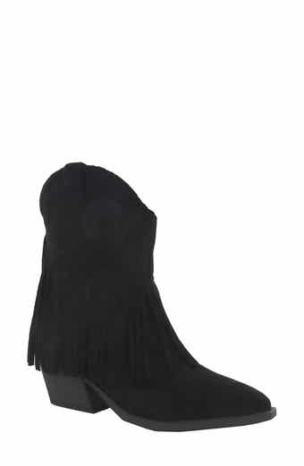 Seven7 Fringe Western Bootie