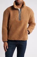 UGG® UGGbraid Half Zip Fleece Pullover