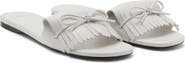 MANGO Fringe Slide Sandal