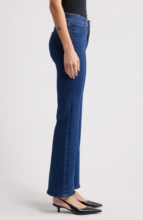 Frame The Icon Mid Rise Flare Jeans In Loner