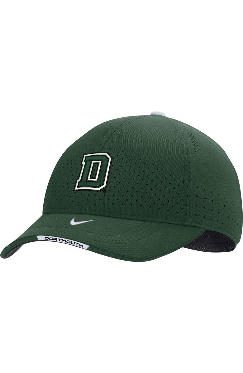 Nike Men's Nike Green Dartmouth Big Green 2022 Sideline Classic99 Swoosh Performance Flex Hat, Main, color, Green