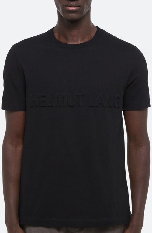 Helmut Lang Embossed Logo T-shirt