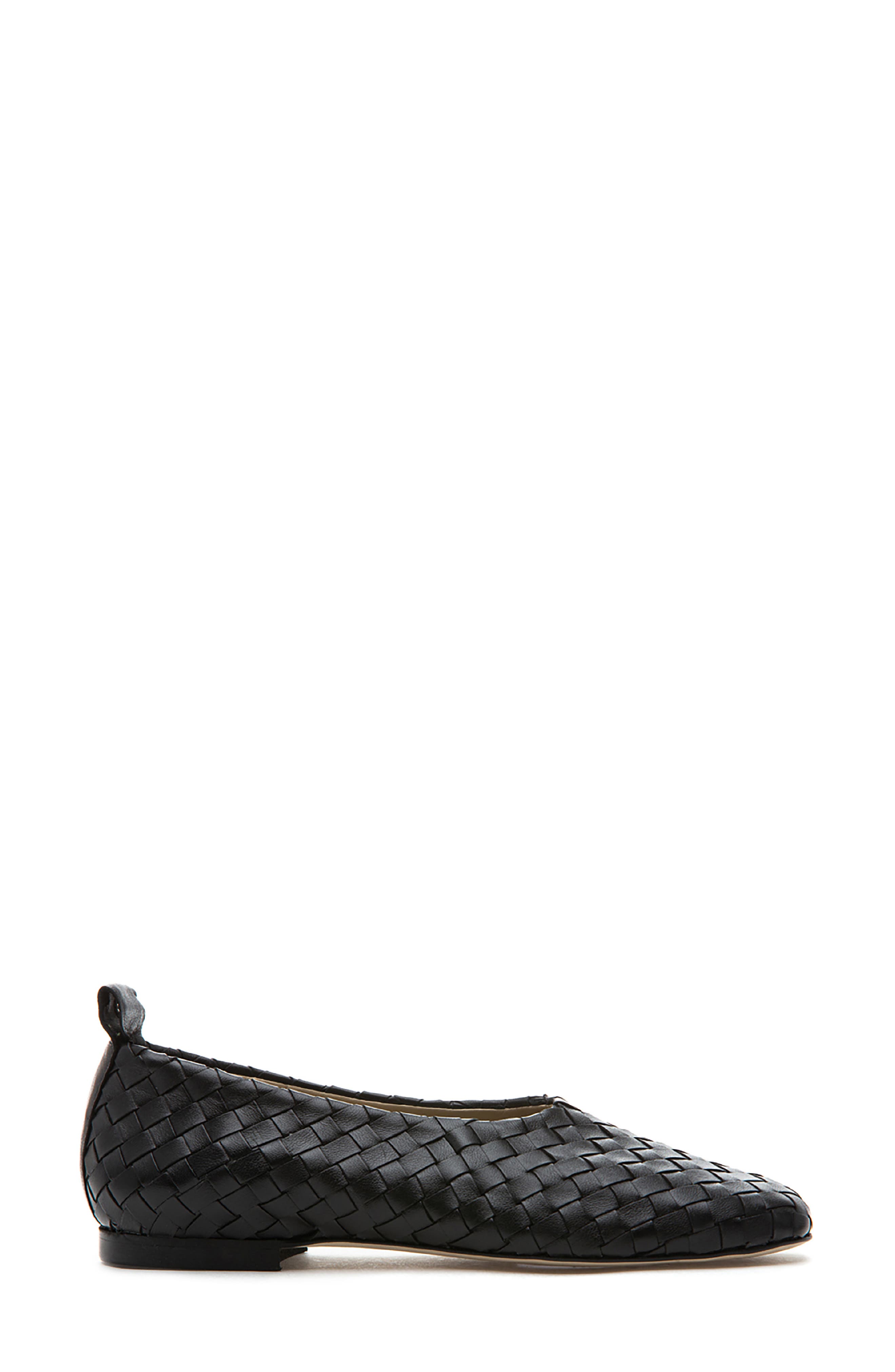 275 Central Lizzie Woven Flat, Alternate, color, Black