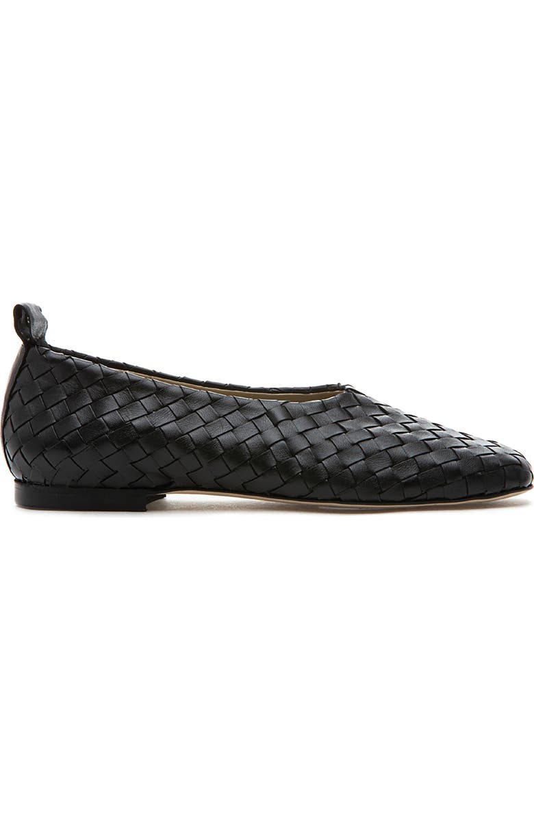 275 Central Lizzie Woven Flat, Alternate, color, Black