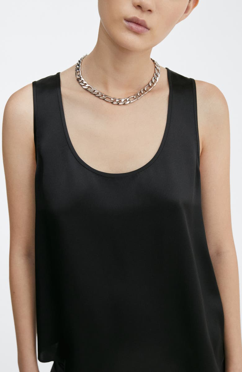 MANGO Silk Tank Top, Alternate, color, 