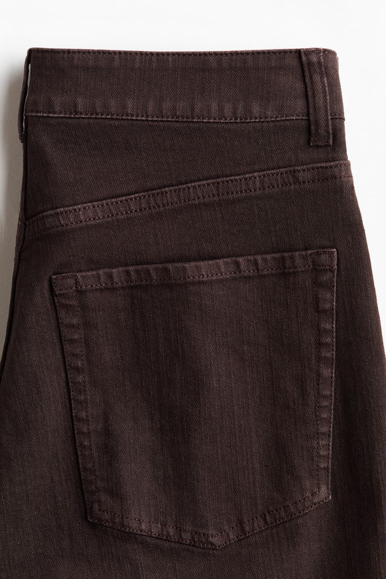 Bootcut High Jeans, Alternate, color, Dark brown