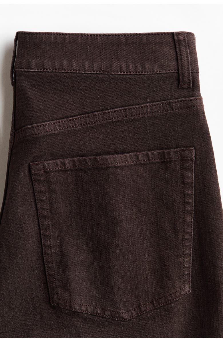 H&M Bootcut High Jeans, Alternate, color, Dark Brown