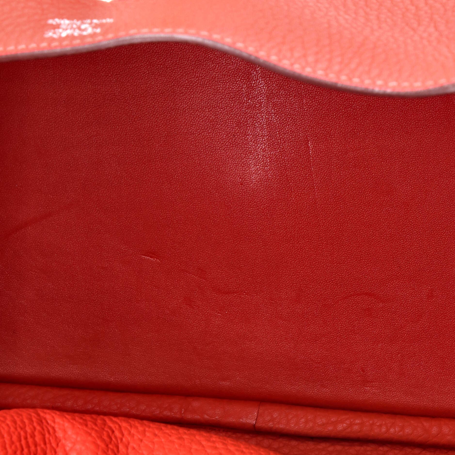 Pre-Owned Hermes Lindy Bag Clemence 30, Alternate, color, Rouge Pivoine