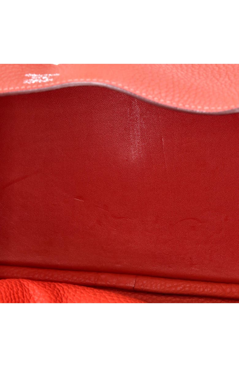 Pre-Owned Hermes Lindy Bag Clemence 30, Alternate, color, Rouge Pivoine