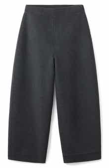 MANGO Selection Wool Blend Balloon Pants