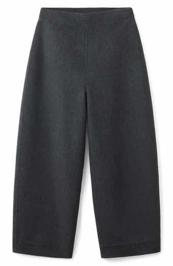 MANGO Selection Wool Blend Balloon Pants