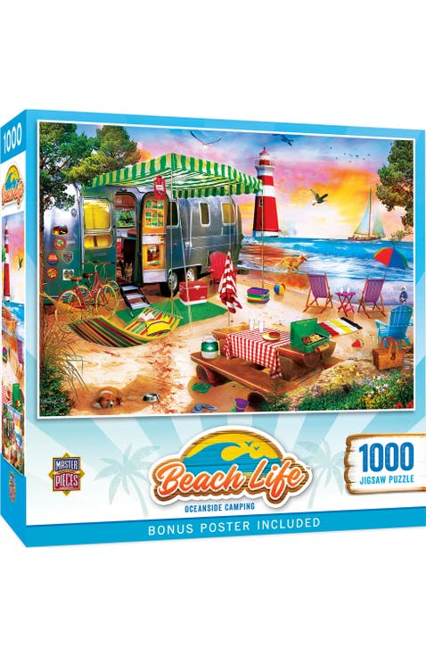 Oceanside Camping 1000 Piece Puzzle