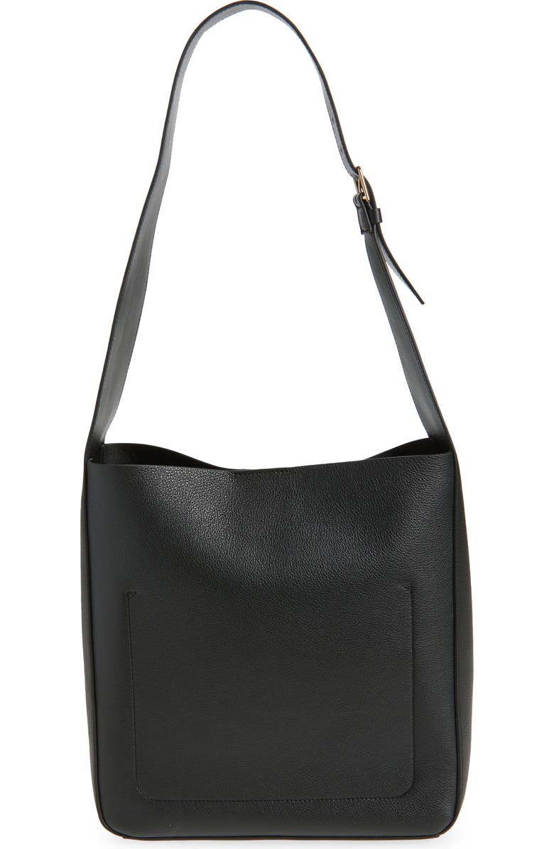 Mansur Gavriel Box Leather Tote, Alternate, color,