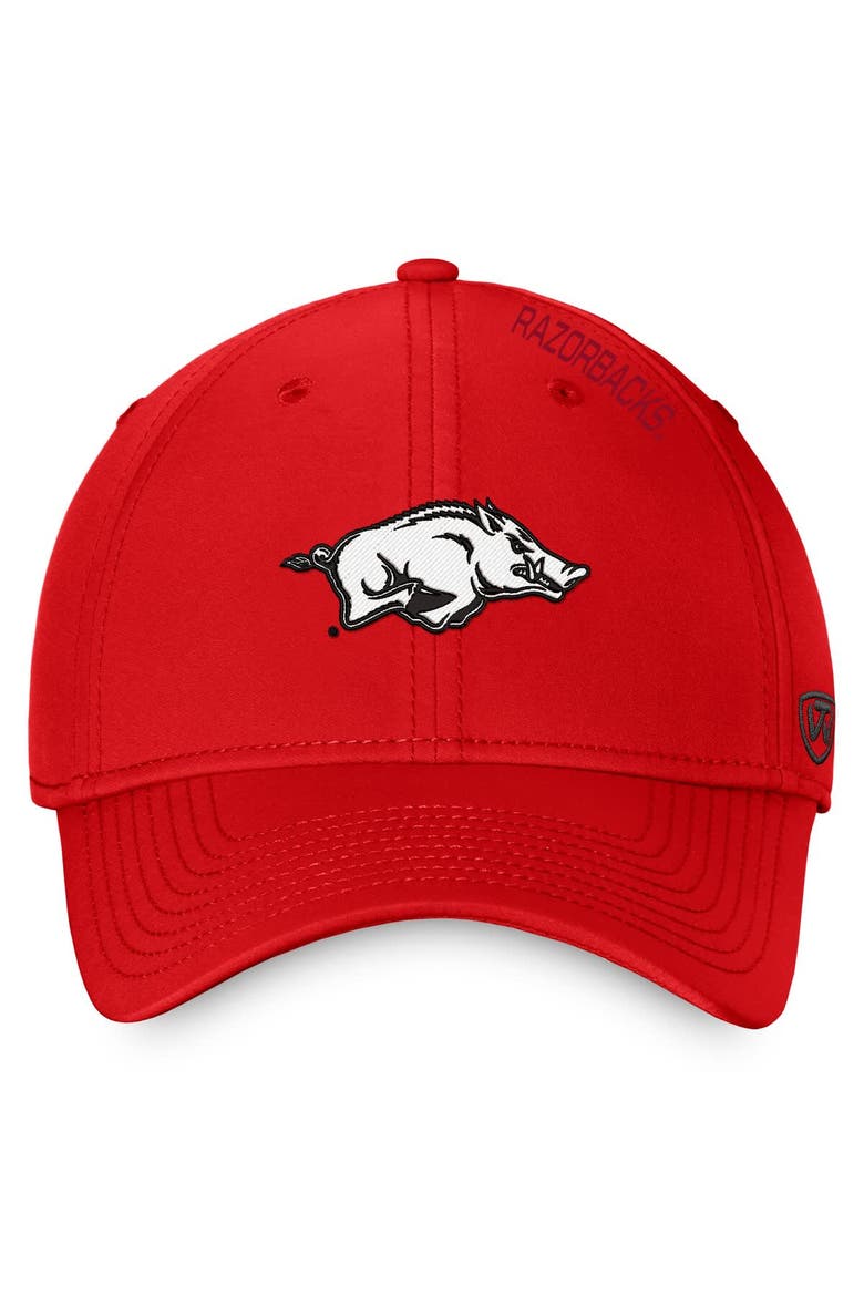 Men's Top of the World Cardinal Arkansas Razorbacks Reflex 2.0 Flex Fit Hat, Alternate, color, Cardinal