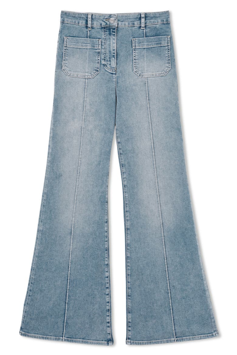 Sakura Flare Jeans, Alternate, color, LIGHT BLUE