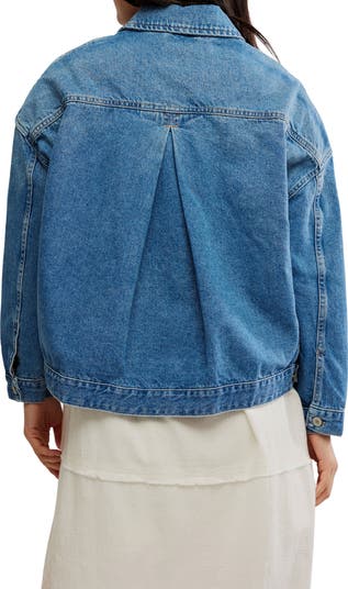 We The Free Opal Swing Denim Trucker Jacket
