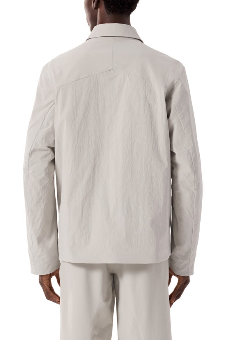 Mionn Water Resistant Insulated Overshirt, Alternate, color, DARK COCOON