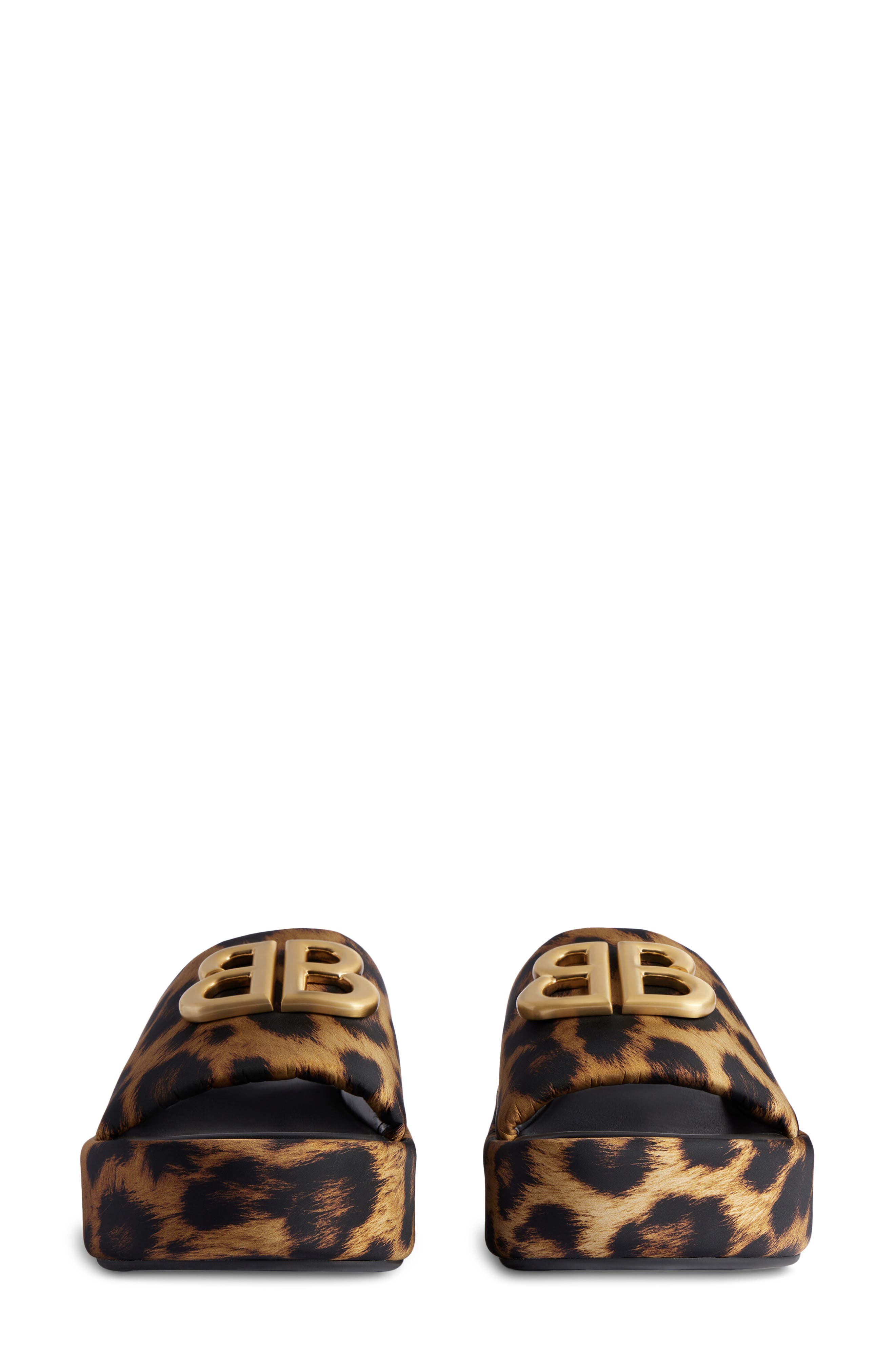 Balenciaga Rise Platform Slide Sandal, Alternate, color, 