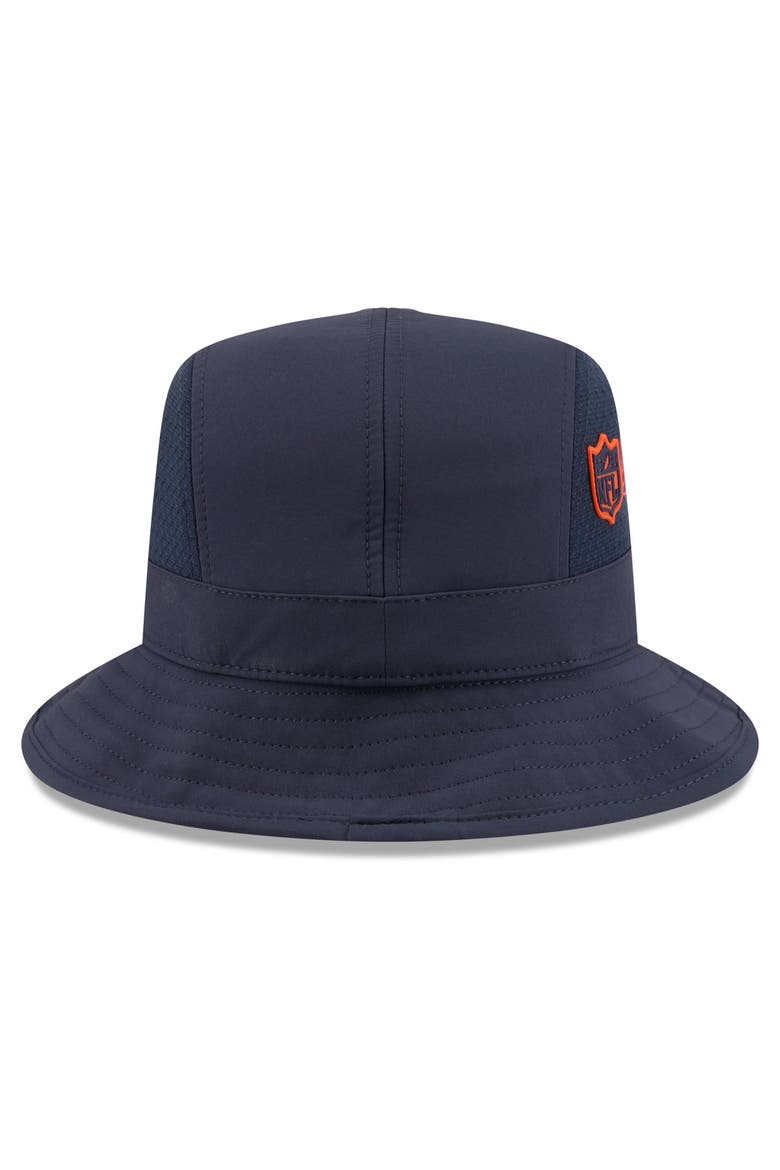 Men's New Era Navy Chicago Bears 2026 Sideline Bucket Hat, Alternate, color, Navy