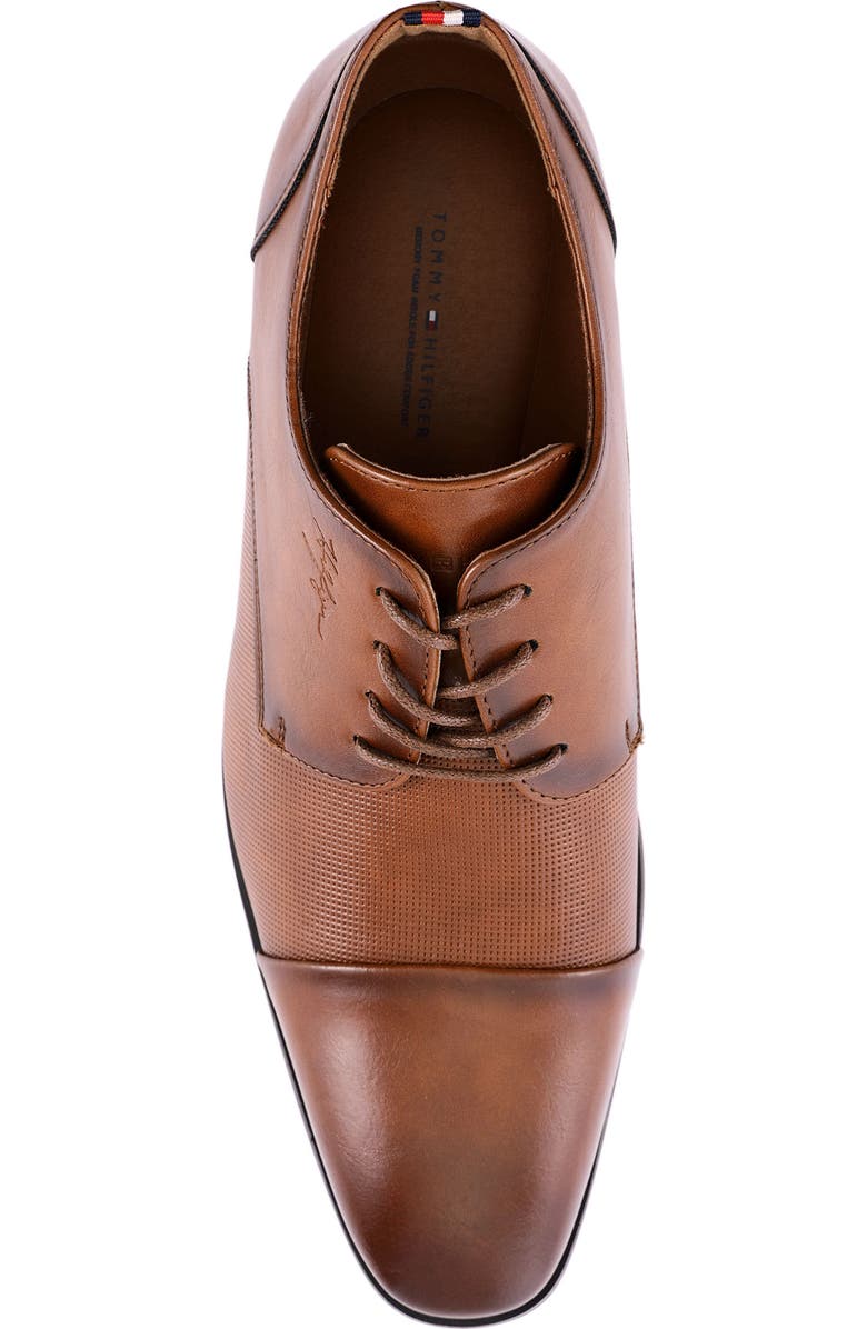 Tommy Hilfiger Sheldon Derby, Alternate, color, Medium Brown