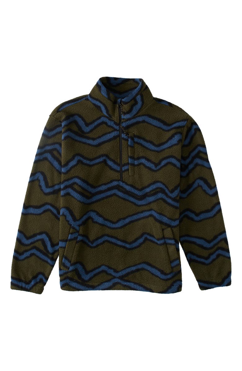 Billabong Boundary Fleece Half-Zip Pullover, Main, color,