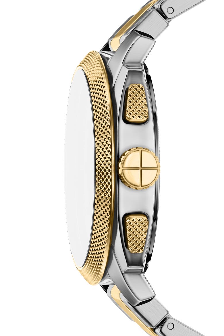 Machine Chronograph Two-Tone Bracelet Watch, 44mm, Alternate, color, TWO TONE