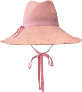Binata Millinery Rosie Wide Brim Straw Hat