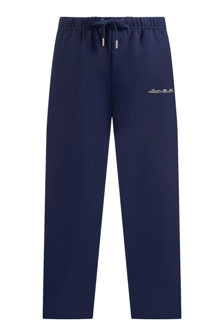 Unisex Signature Wide Leg Sweatpants, Alternate, color, Navy
