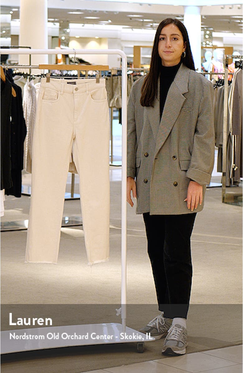 Patti Straight Leg High Rise Jeans, sales video thumbnail