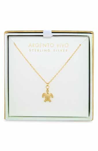 Turtle Charm Necklace