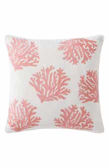 Tommy Bahama Coral Island Square Throw Pillow