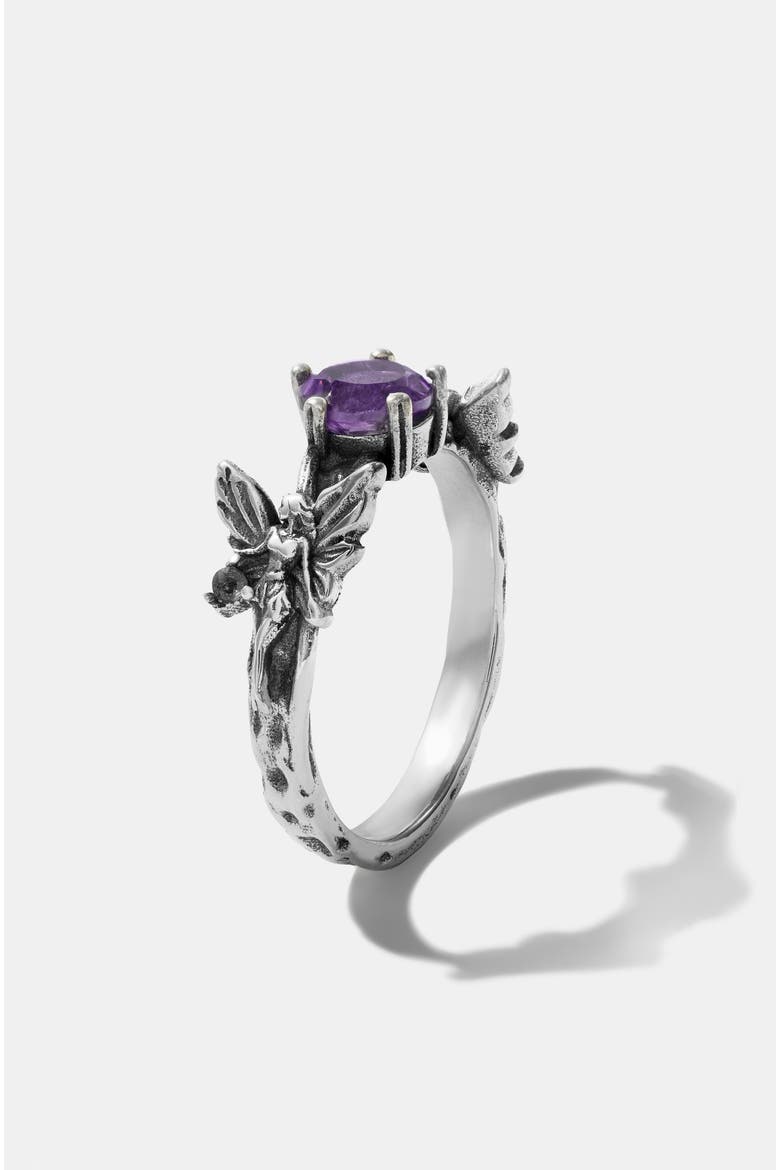 Maypole Sterling Silver Fairy Ring, Alternate, color, Silver