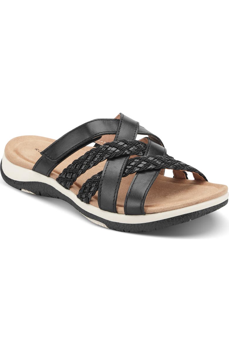 Rockport Sedona Slide Sandal, Main, color, Black