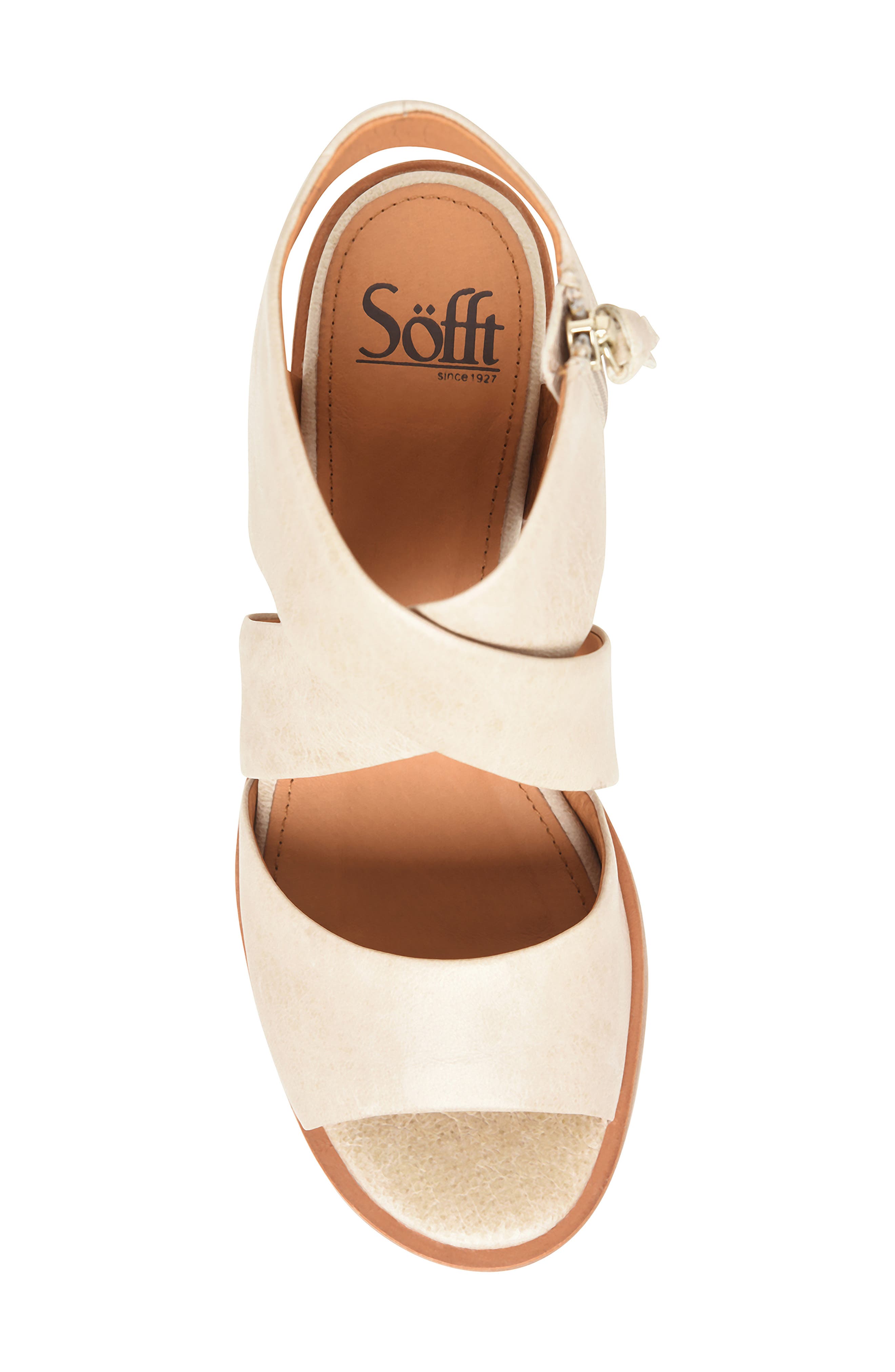 Söfft Camille Sandal, Alternate, color, Tapioca