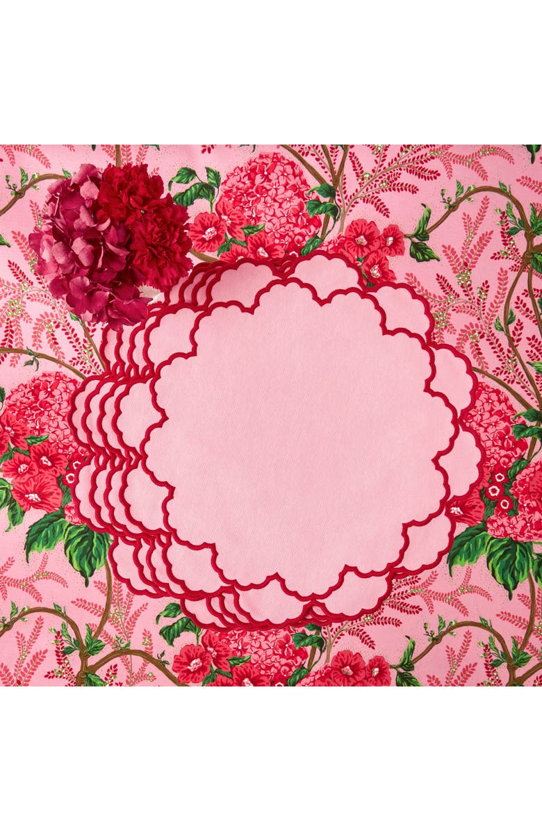 Mrs. Alice Pink Carolina Placemats, Main, color, Pink