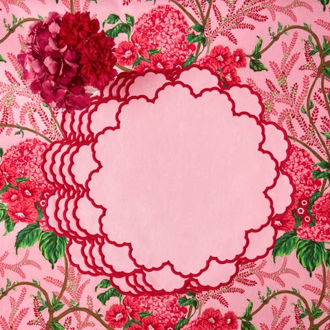 Pink Carolina Placemats (Set of 4)