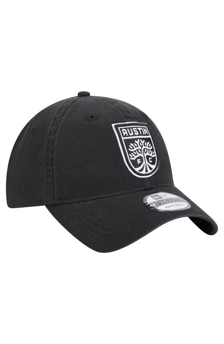 New Era Men's New Era  Black Austin FC 2025 Kickoff 9TWENTY Adjustable Hat, Alternate, color, 