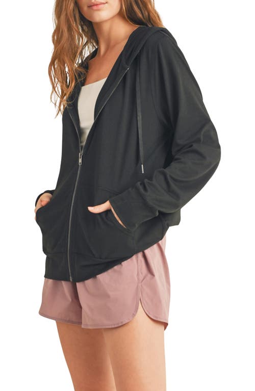 WISHLIST WISHLIST SOFT ATHLETIC ZIP HOODIE 