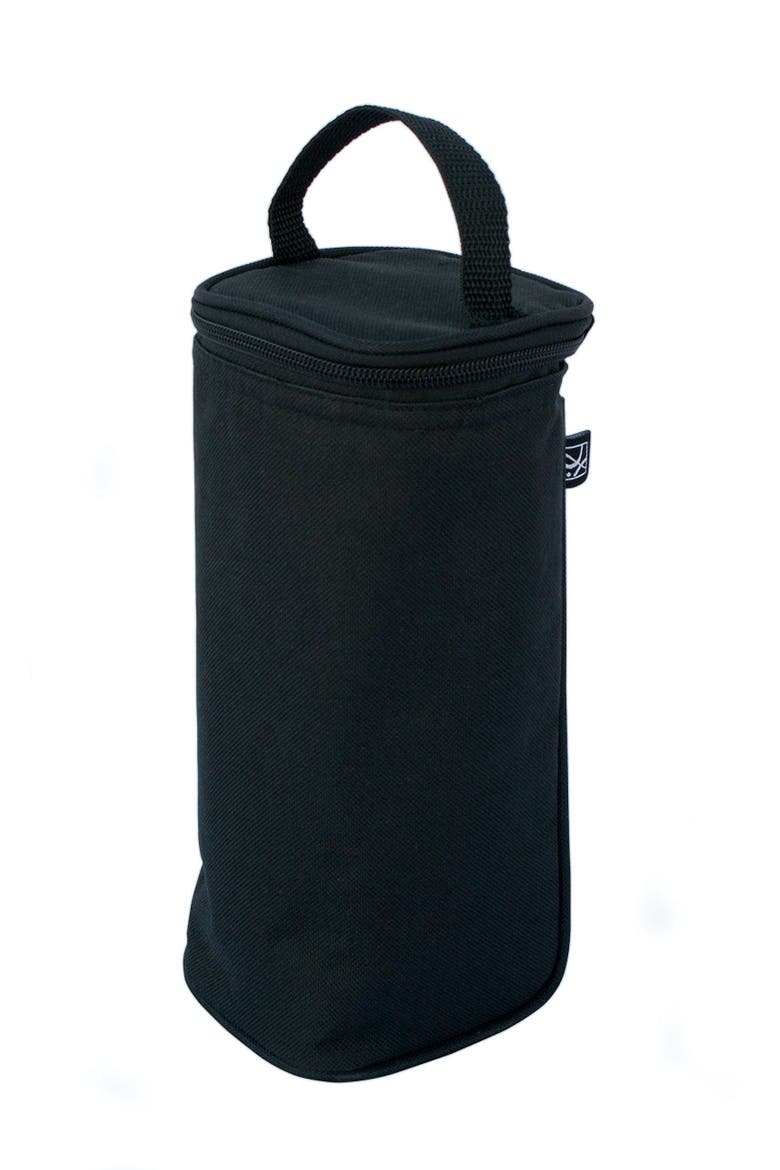 Breastmilk Cooler & Baby Bottle Bag, Insulated Leak Proof, Ice Pack Included, Single in Black, Main, color, Black