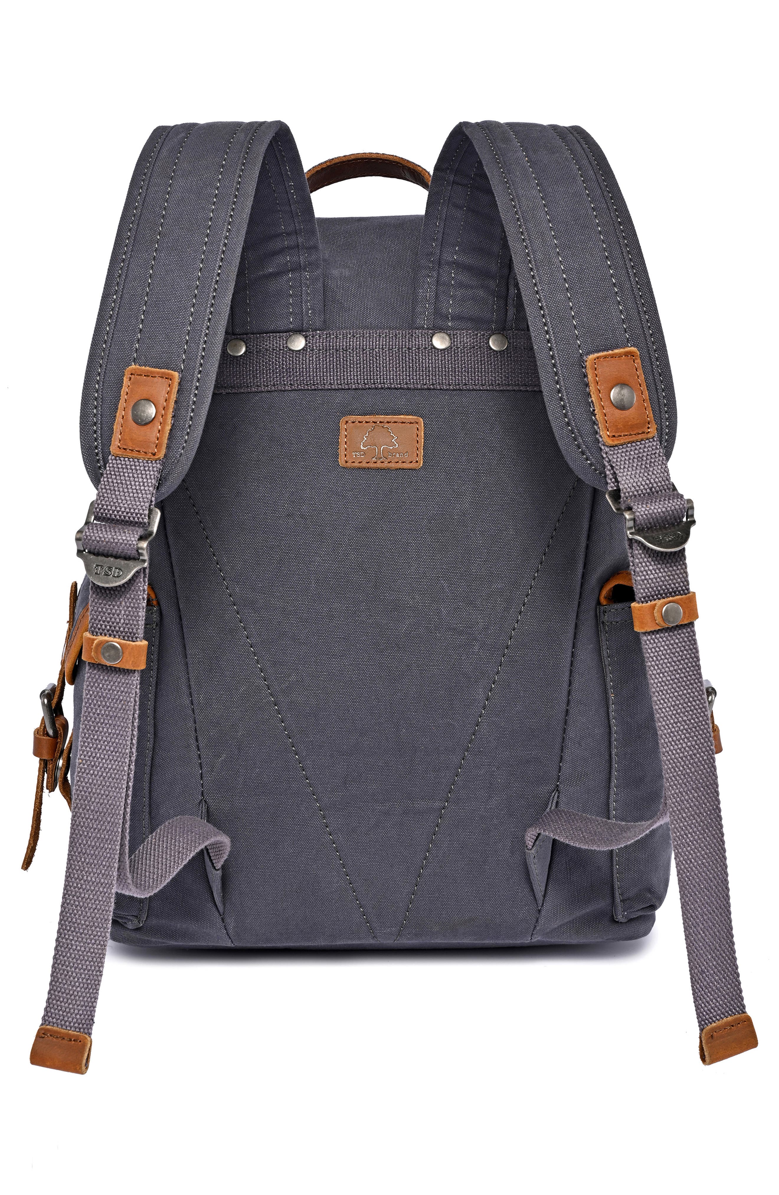 THE SAME DIRECTION Shady Cove Canvas Backpack, Alternate, color, 