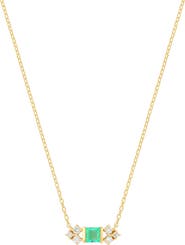 Bony Levy El Mar Emerald & Diamond Pendant Necklace