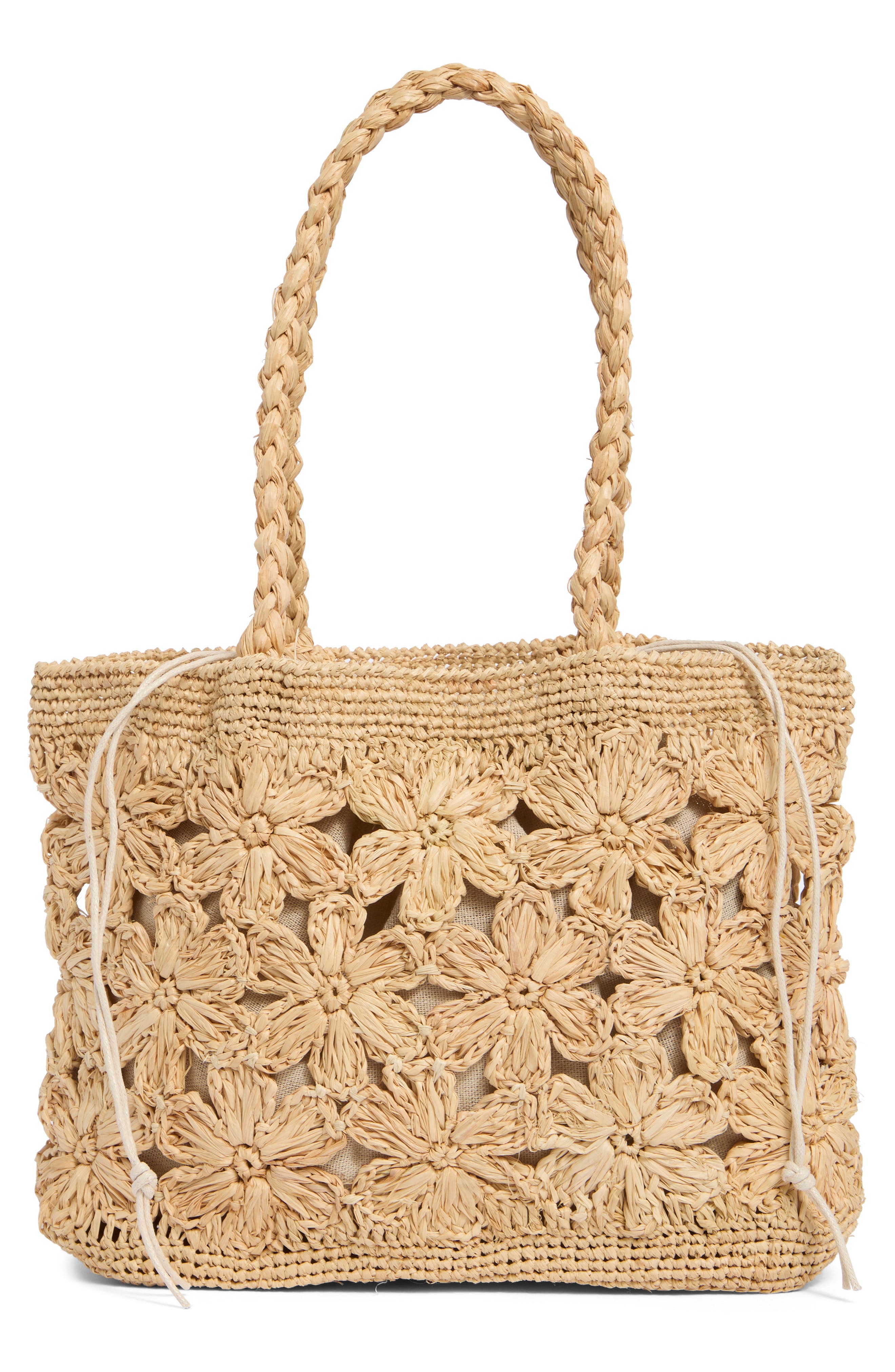 URBAN EXPRESSIONS HANDBAGS Raffia Tote