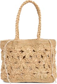 URBAN EXPRESSIONS HANDBAGS Raffia Tote