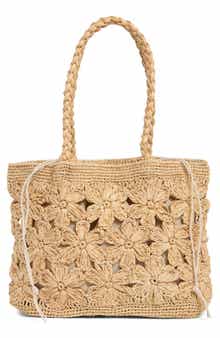 URBAN EXPRESSIONS HANDBAGS Raffia Tote