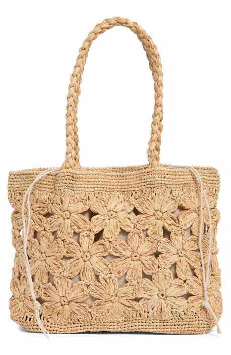 URBAN EXPRESSIONS HANDBAGS Raffia Tote