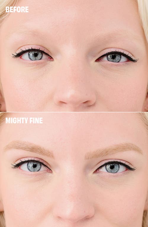 Benefit Cosmetics Mighty Fine Brow Pen In 3 Warm Light Brown