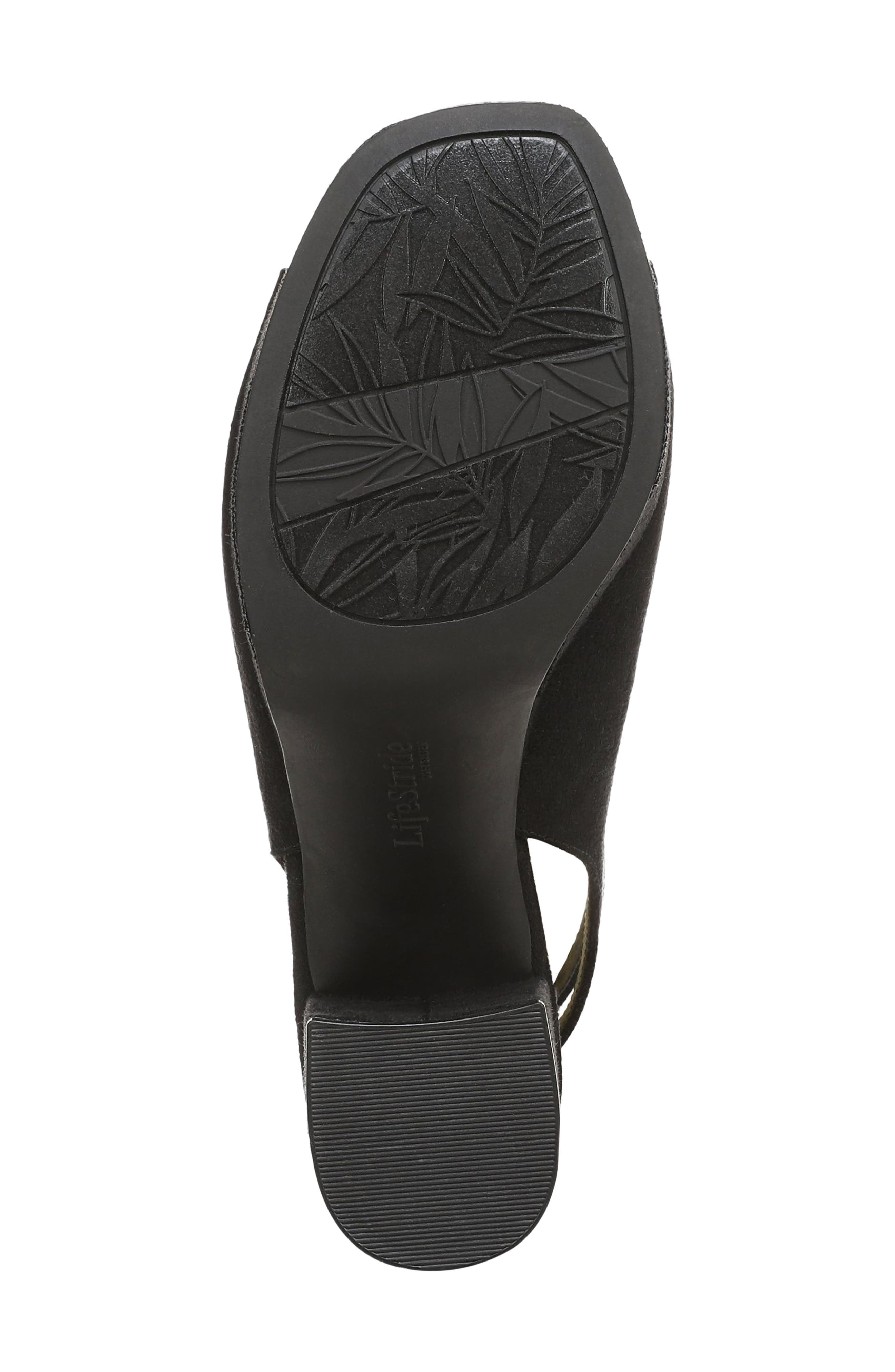 LifeStride Aliyah Ankle Strap Platform Sandal, Alternate, color, Black