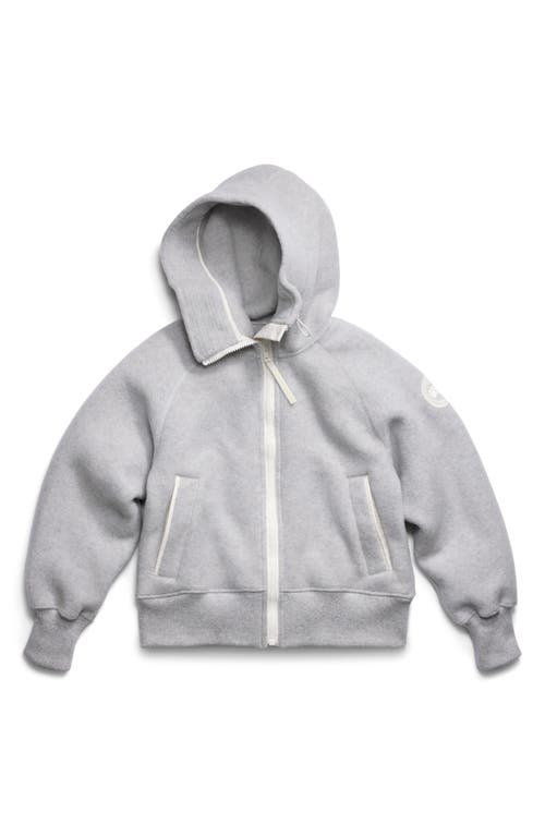 Canada Goose Chilliwack Kind Fleece Bomber In Gray