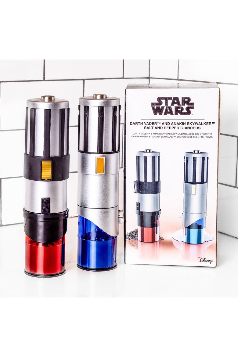 Star Wars Lightsaber Salt & Pepper Mill Grinder, Alternate, color, None
